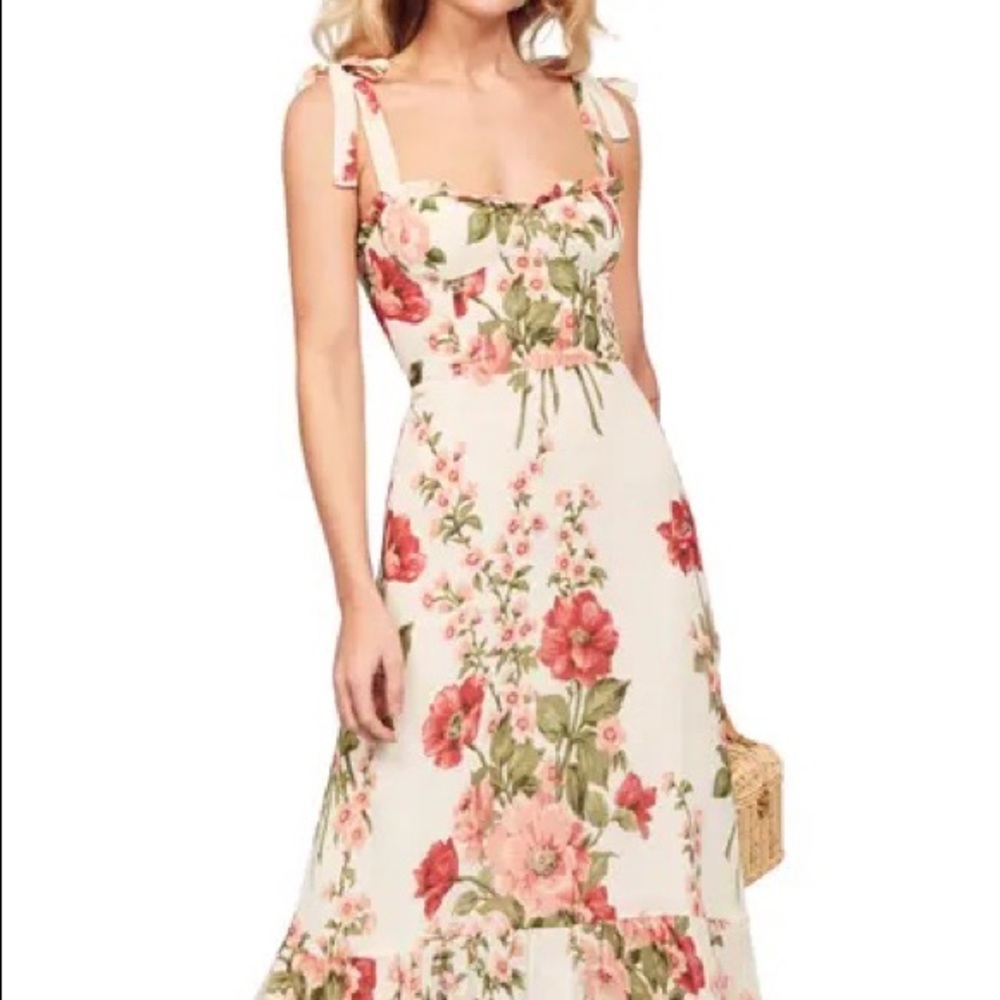 Reformation Nikita Dress in Etienne